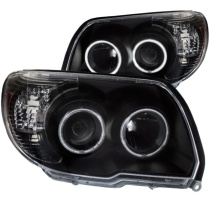 Toyota 4 runner 2006-2009 Projector Strålkastare Med Halo Svart ANZO